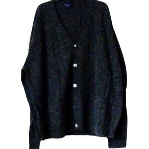 Vintage Club Room by Charter Club Cardigan 100% Lambswool XL